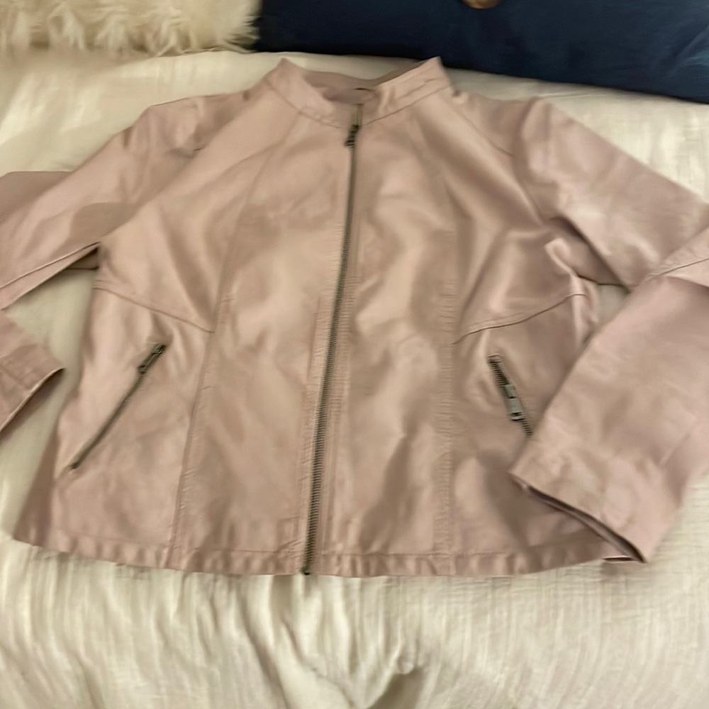 NWT Blush Moto Jacket